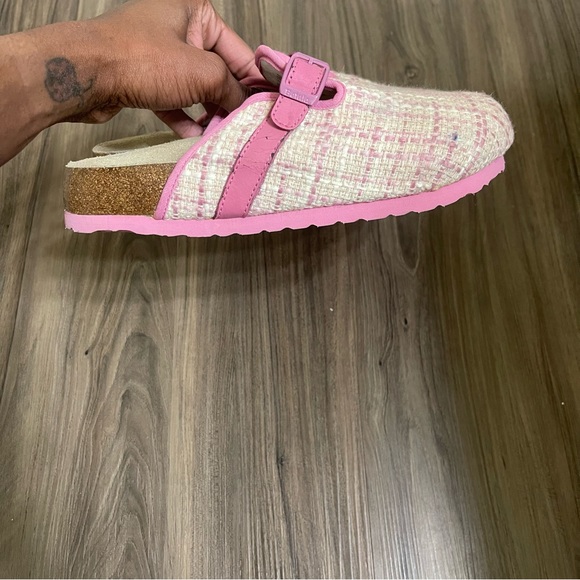 Birkenstock, Betula Woven Plaid Clogs - Picture 9 of 16